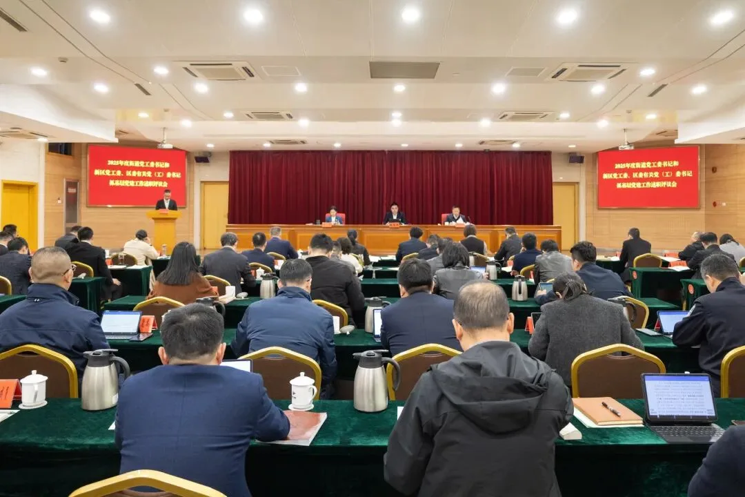 龙湾2025年度街道党工委书记和新区党工委、区委有关党（工）委书记抓基层党建工作述职评议会召开