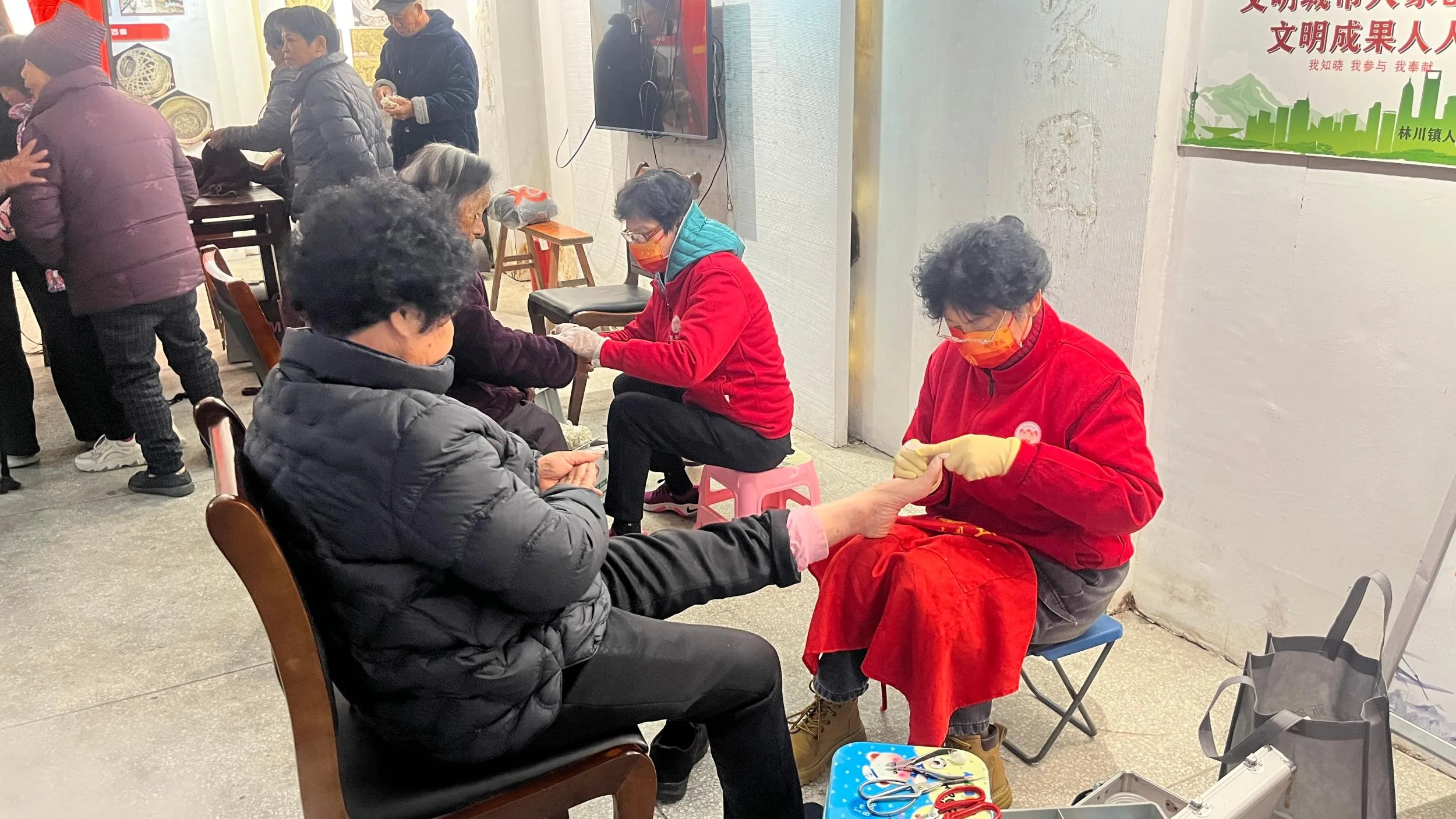 “温暖列车”驶入瑞安林川