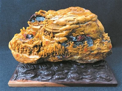 一刀一刻皆是乡愁 七旬非遗传人石上“定格”温州人的“四季”