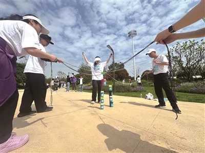 百支战队园博竞技 第二届职工文化体育季开幕