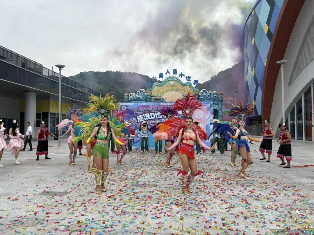 遛娃好去处！温州乐园奇妙美人鱼水世界开园