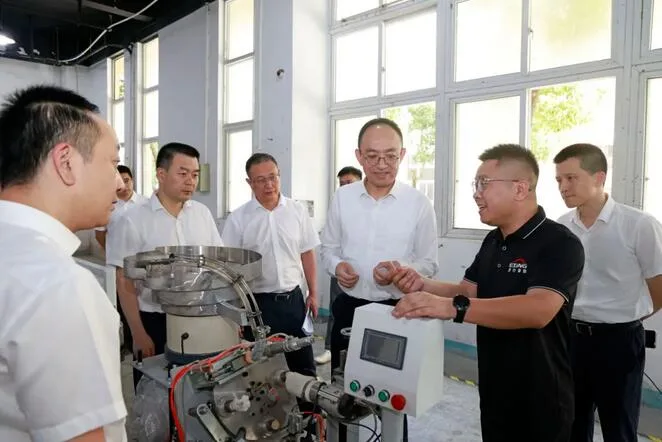 平阳县委书记孟晓斌调研科创智造走廊建设工作