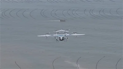 低空“跑腿” 苍南打通海上补给“空中走廊”