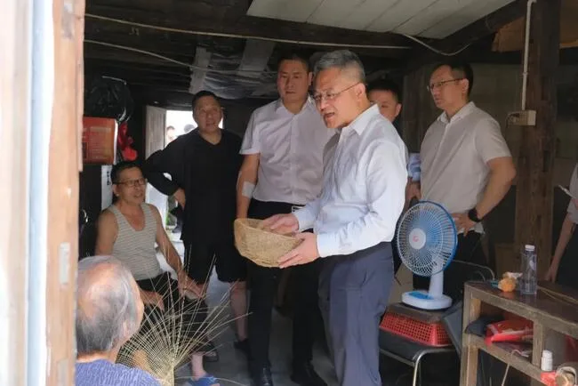 瓯海区委书记刘云峰督查防汛防台工作