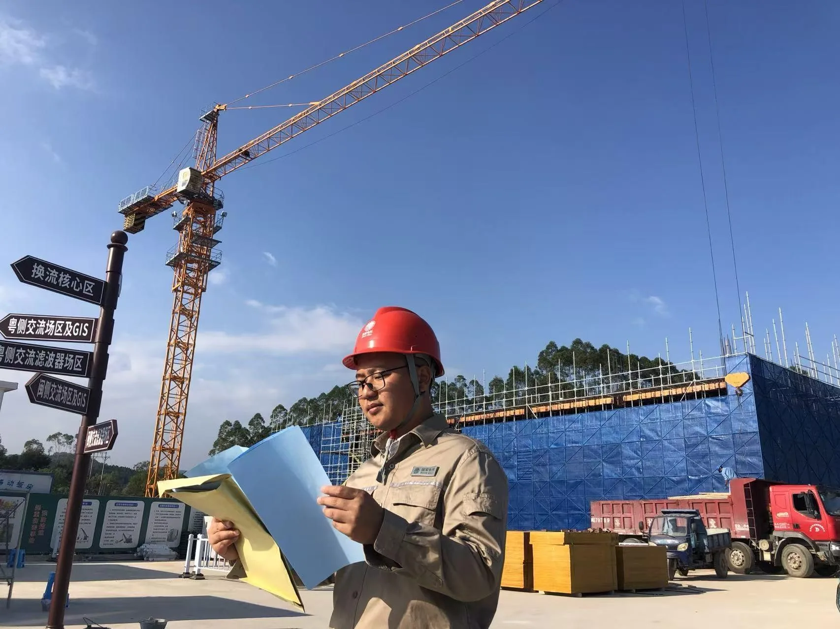 新春走基层｜“90后”青年项目经理冬日攻坚忙