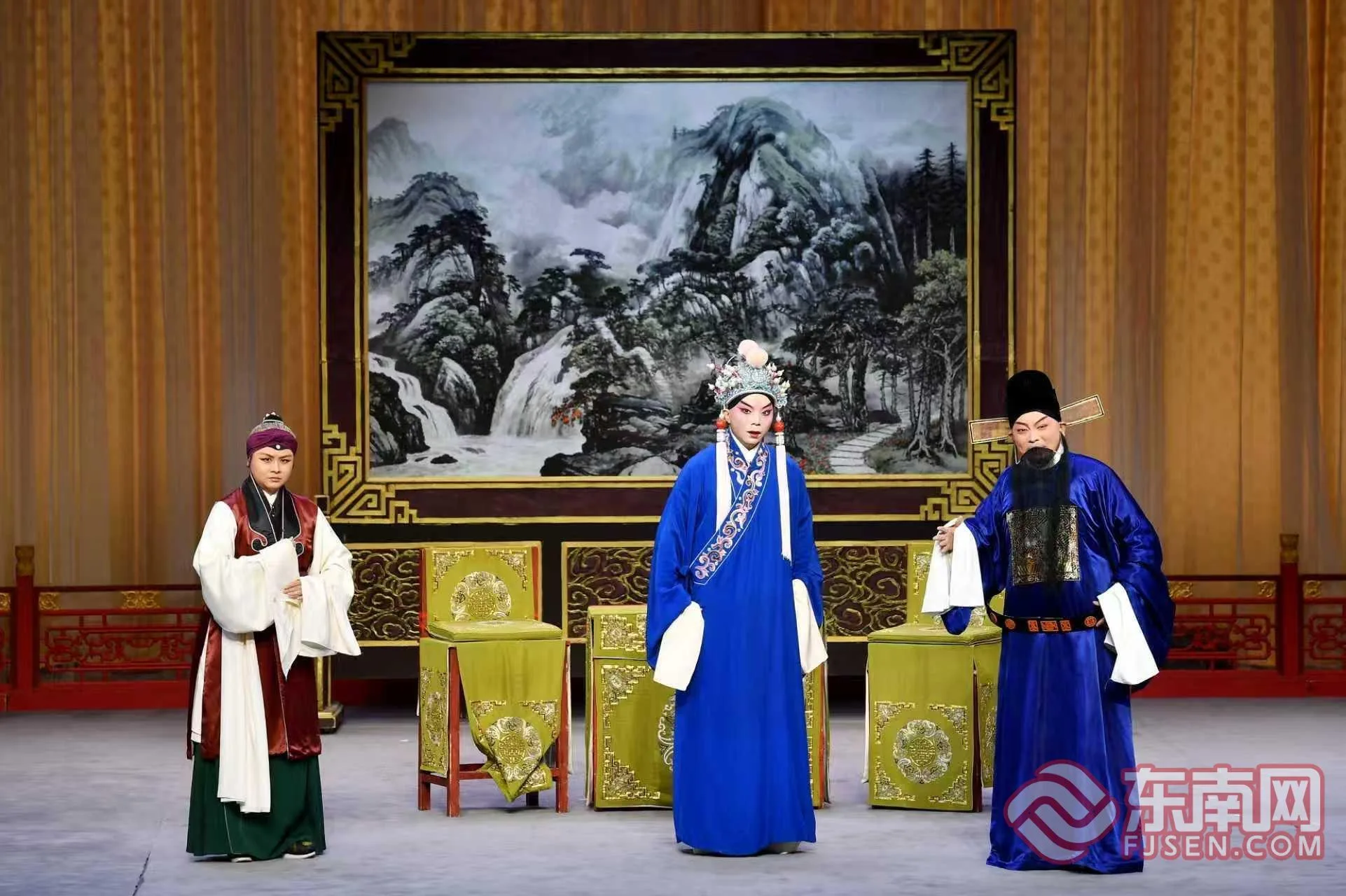 名家授艺 马派传薪 福建京剧院《火牛阵》上演