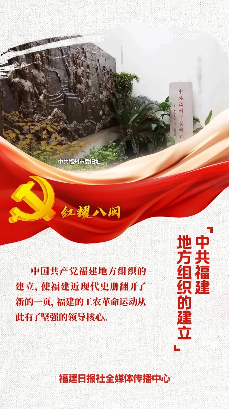 红耀八闽 | 中共福建地方组织的建立