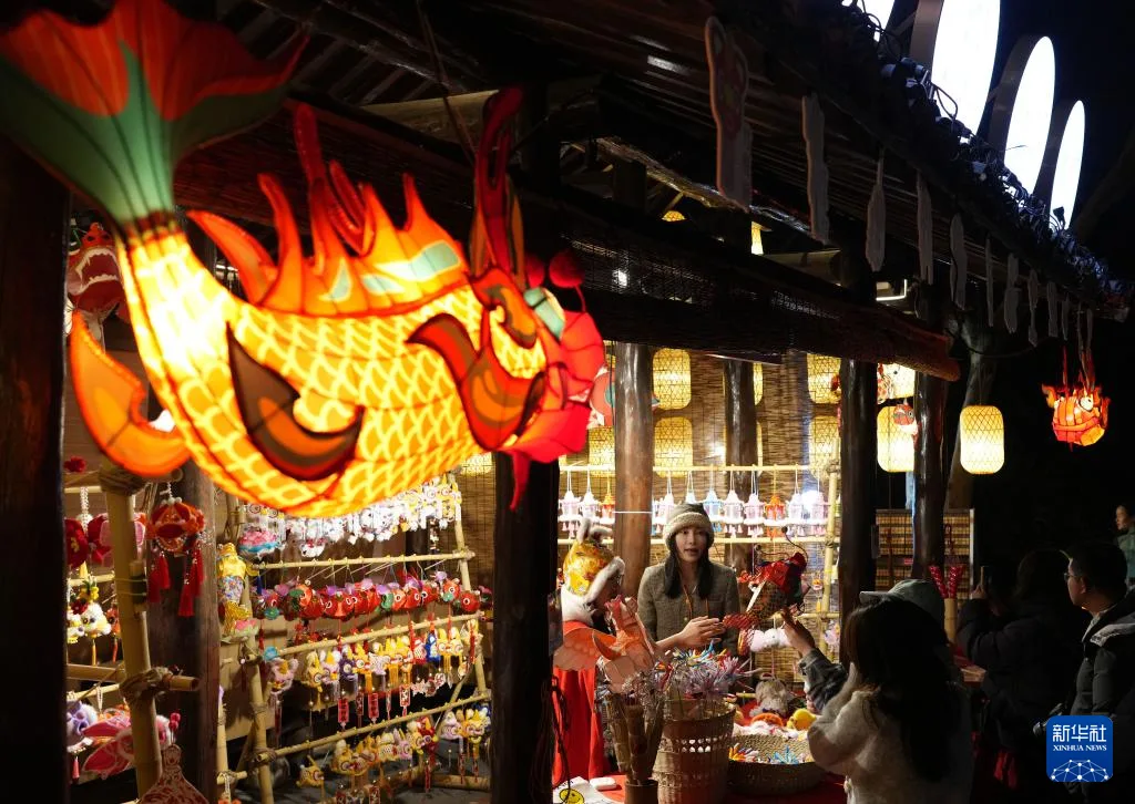 杭州：西溪灯会开启