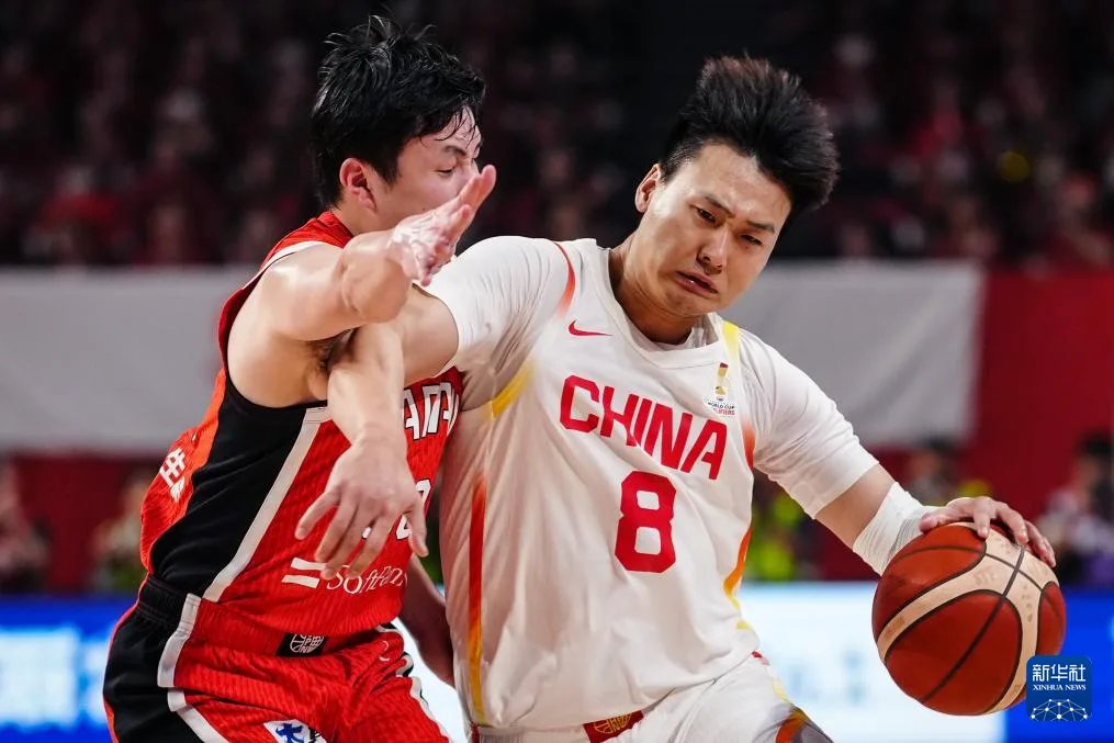 篮球世界杯预选赛：中国队胜日本队