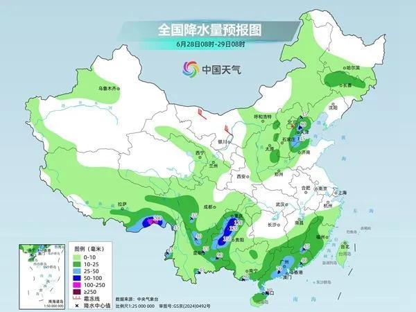 南方主雨带明起北抬 多地高温在线需注意防暑 近期天气一览