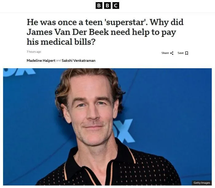 “斩杀线”新牺牲品？美国去世影星因医疗费负债累累